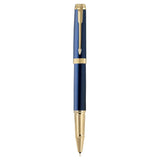 PARKER, Rollerball Pen - AMBIENT | BLUE | Gold Trim.