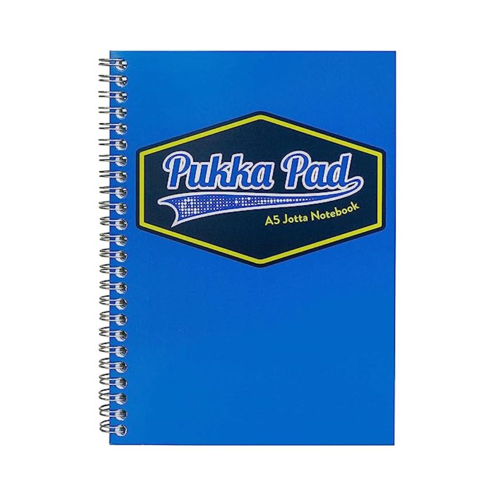 PUKKA PAD, Notebook - Jotta | Spiral | A5 | 200 Pages | 80 gsm.