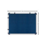 SCHOLAR, Display Notice Board - BLUE | 2 x 3 Feet.