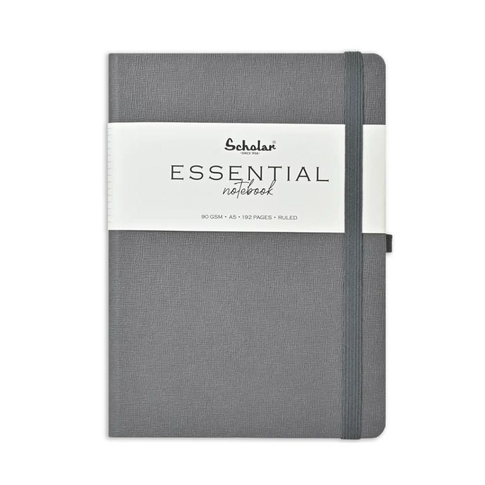 SCHOLAR, Notebook - Essential | A5 | 192 Pages | 90 gsm.