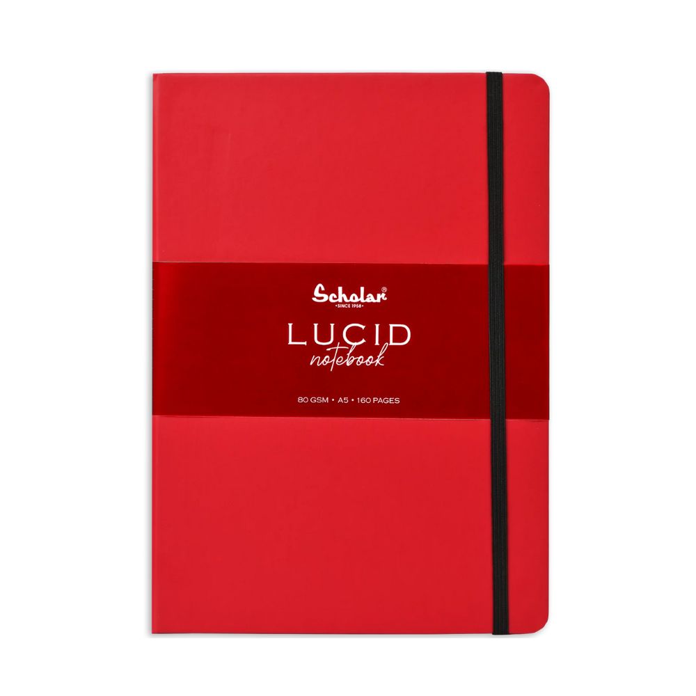 SCHOLAR, Notebook - Lucid | A5 | 160 Pages | 80 gsm.