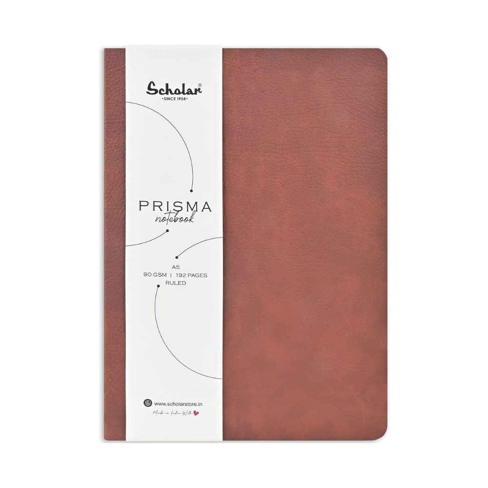 SCHOLAR, Notebook - Prisma | A5 | 192 Pages | 90 gsm.