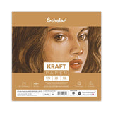 SCHOLAR, Toned Paper - Kraft | 20 Sheets | 170 gsm.