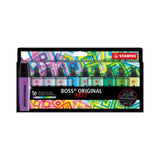 STABILO, Highlighter - BOSS ORIGINAL ARTY | Cool Colors | Pack of 10.