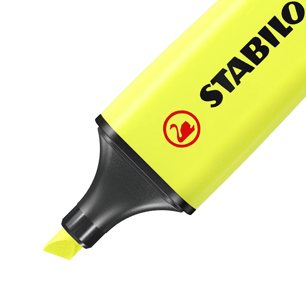STABILO, Highlighter Set - Boss Original | Yellow | Set of 4.