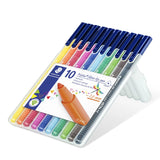 STAEDTLER, Fiber tip Pen - Triplus | Set of 10.