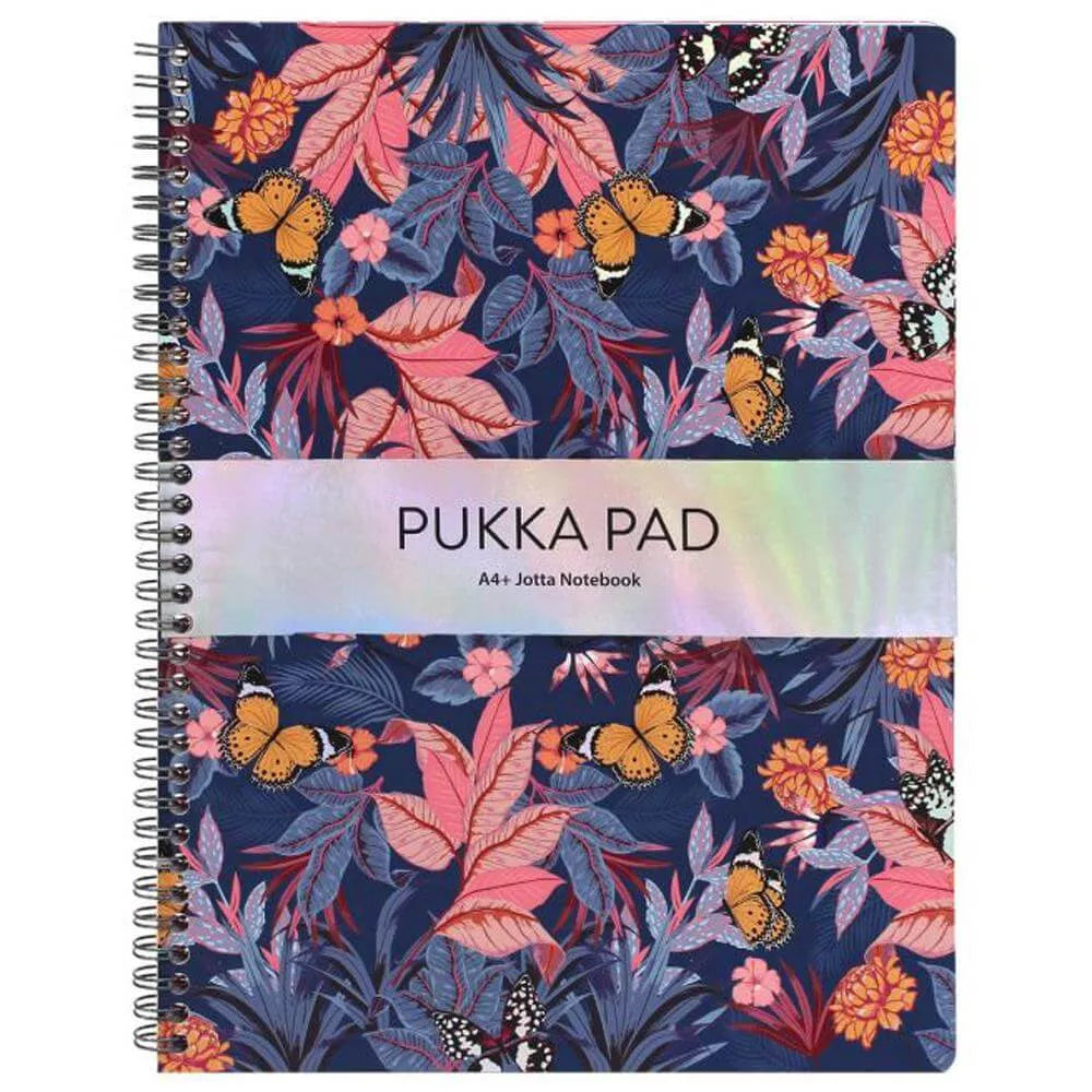 PUKKA PAD, Notebook - Jotta | Spiral | A4+ | 160 Pages | 80 gsm.