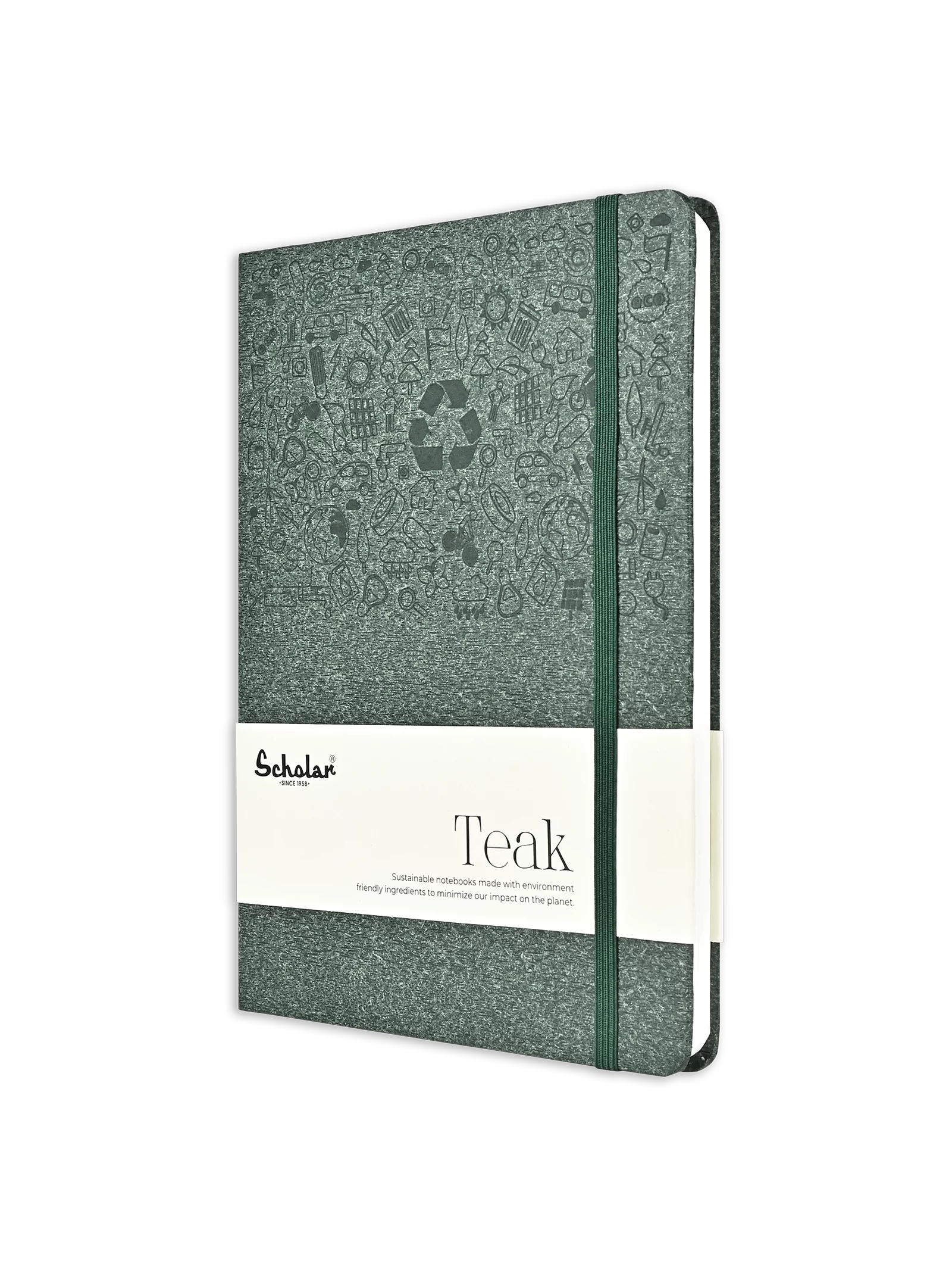 SCHOLAR, Notebook - Teak | A5 | 160 Pages | 80 gsm.