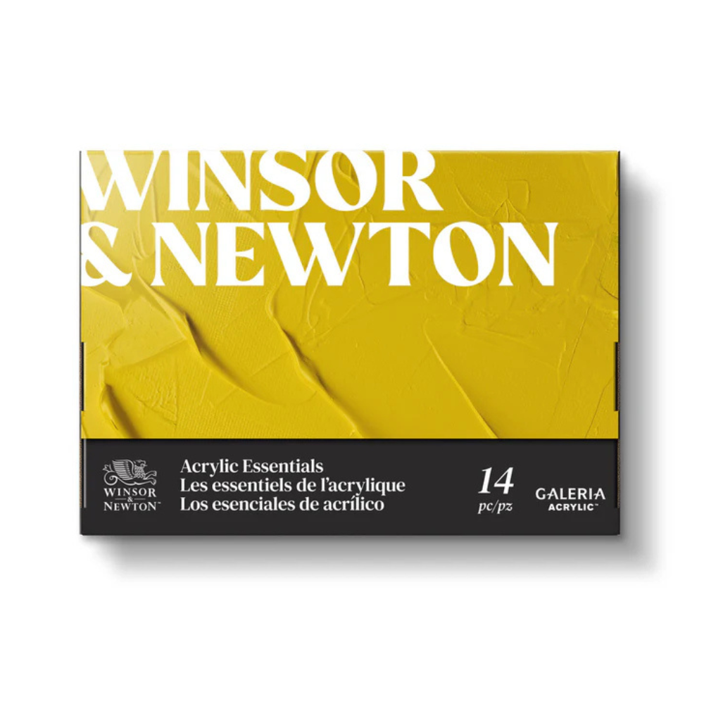 WINSOR & NEWTON, Acrylic Essentials - GALERIA | 14pc set.