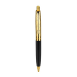 PARKER, Ballpoint Pen - ASTER | Black & Gold Essential | Gold Trim.