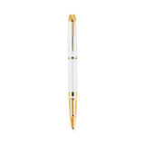 PARKER, Rollerball Pen - ODYSSEY | WHITE | Gold Trim.