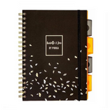 PUKKA PAD, Notebook - Rochelle & Jess | Spiral | B5 | 200 Pages | 80 gsm.