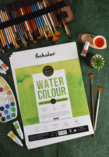 SCHOLAR, Watercolour Sheets - Professional | 5 Sheets | 300 gsm.