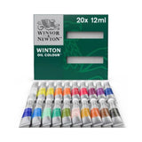 WINSOR & NEWTON, Oil Colour - WINTON | Pack of 20 | 12 ml.