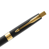 PARKER, Ballpoint Pen - ASTER | Matte Black | Gold Trim.