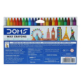 DOMS, Wax Crayons - EXTRA LONG | Set of 24.