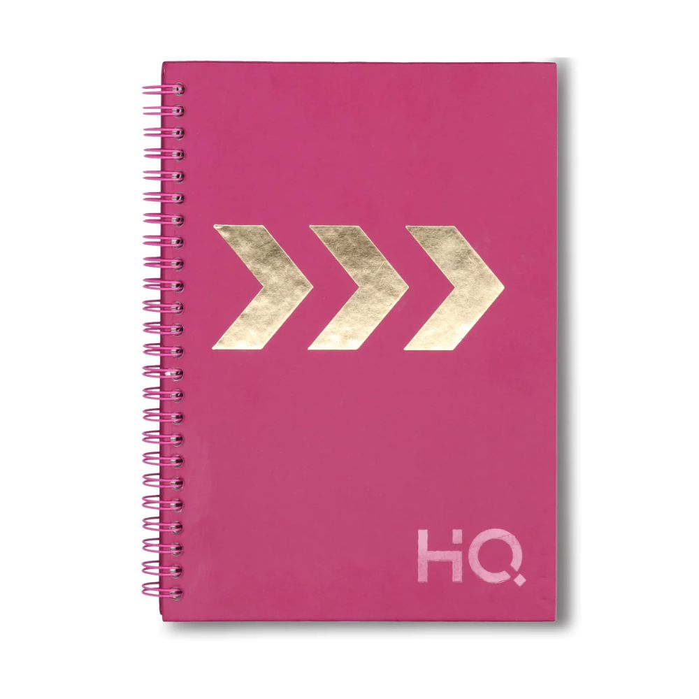 YOUVA, Notebook - HQ | Case Bound | A5 | Single Line | 192 Pages.