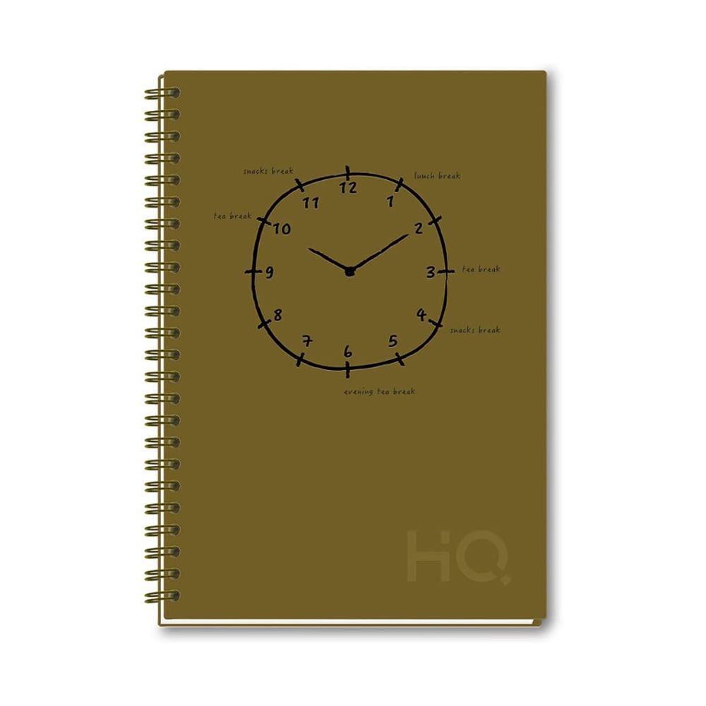 YOUVA, Notebook - HQ | Case Bound | A5 | Single line | 192 Pages.