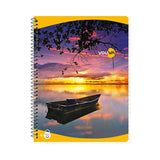 YOUVA, Notebook - Spiral Jumbo | Single Line | 200 Pages.