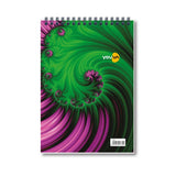 YOUVA, Spiral Notebook - My Notes Top Wiro | A5 | Single Line | 160 Pages.