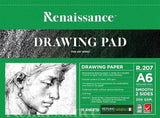 RENAISSANCE, Drawing Pad - SMOOTH | 15 Sheets | 200gsm.