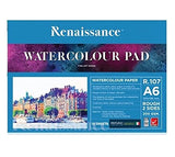 RENAISSANCE, Watercolour Pad - ROUGH | 15 Sheets | 200gsm.