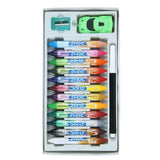 DOMS, Wax Crayons - BI-COLOUR | Set of 24.