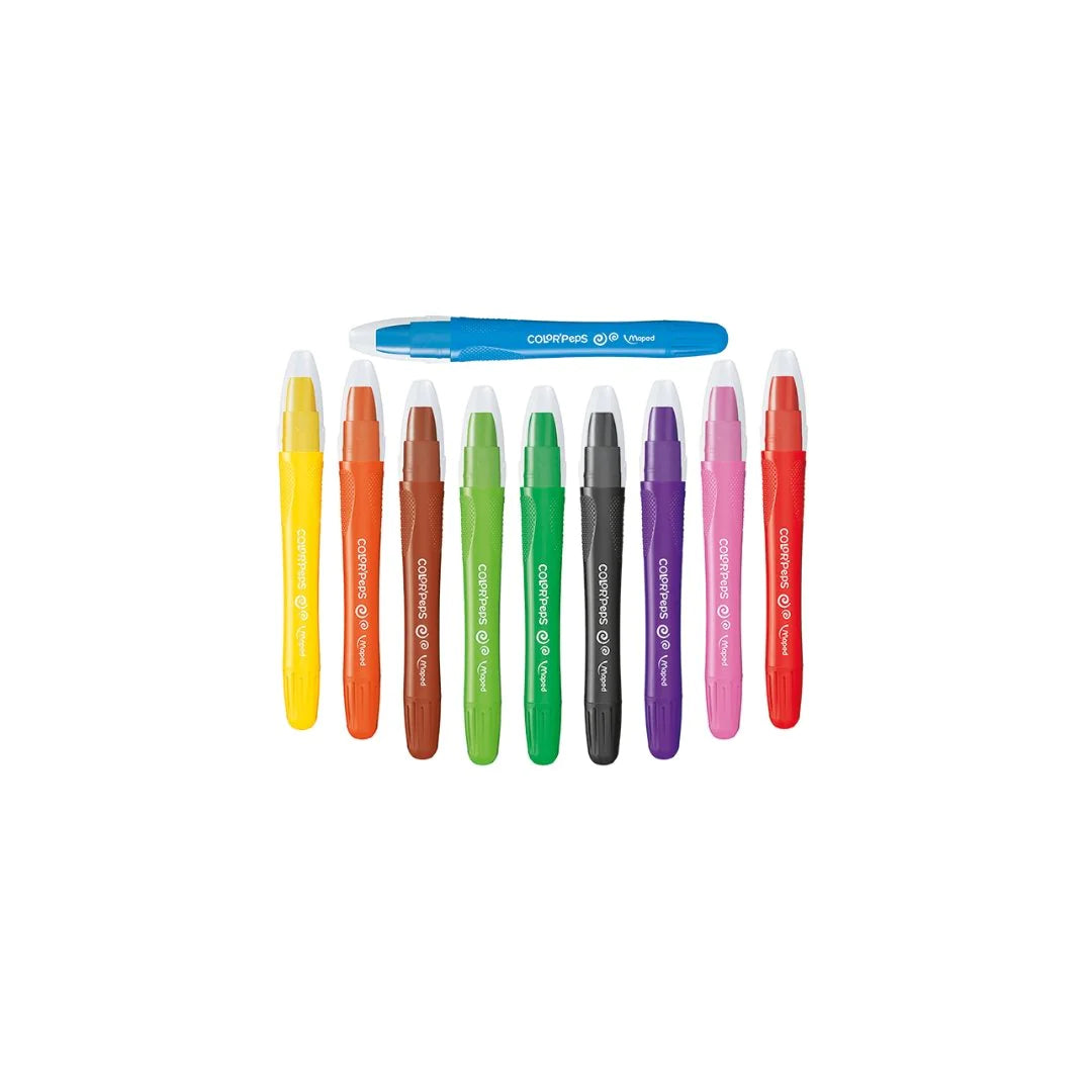 MAPED, Crayon - COLOR'PEPS GEL | Set of 10.