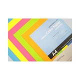 myPAPERCLIP, Colour Paper | A4 Plain | Colours 5 | 50 Sheets | 160gsm.