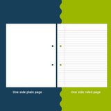 YOUVA, Journal Papers - One Side Ruled | 100 Sheets.