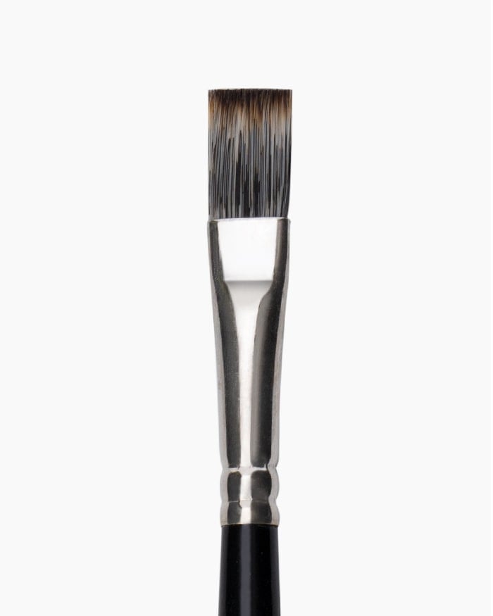 CAMEL, Paint Brush - SYNTHETIC BLACK | Series 69 | FLAT.