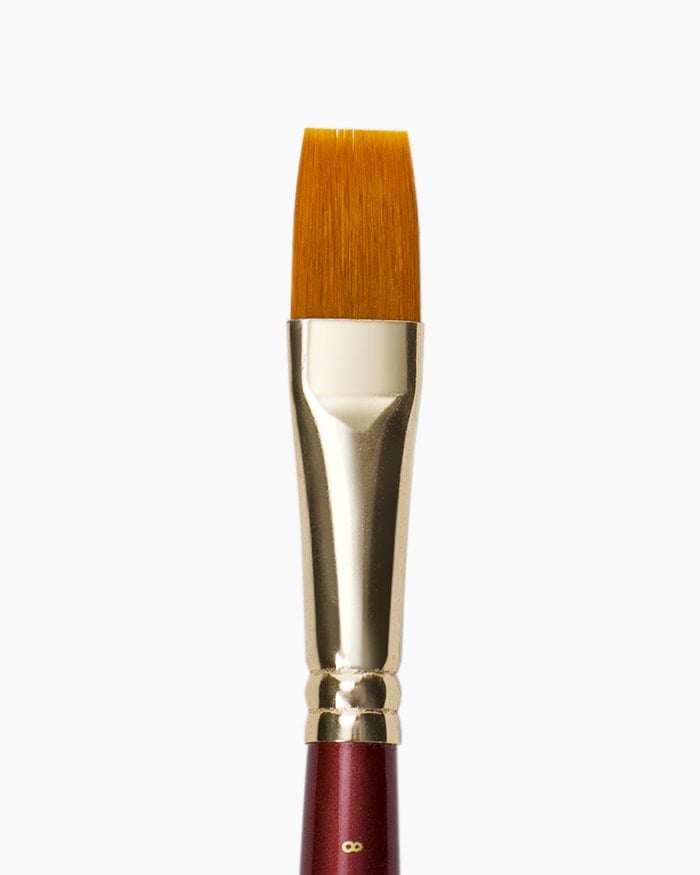 CAMEL, Paint Brush - SYNTHETIC GOLD | Series 67 | FLAT.