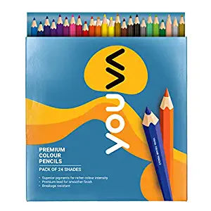 YOUVA, Colour Pencil - Premium | Set of 24.