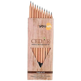 YOUVA, Eraser Tip Pencil - Cedar.
