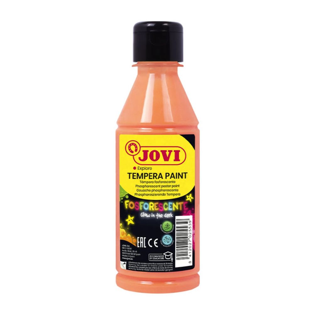 JOVI, Tempera Paint - FOSFORESCENTE | 250 ml.